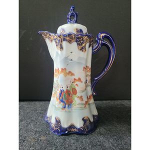 1920s Vintage Hand Painted Nippon Chocolate Pot